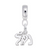 Mazel Charm Dangle Bead In Sterling Silver