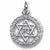 Star Of David charm in Sterling Silver hide-image