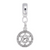 Star Of David charm dangle bead in Sterling Silver hide-image