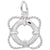 Life Preserver Charm In Sterling Silver