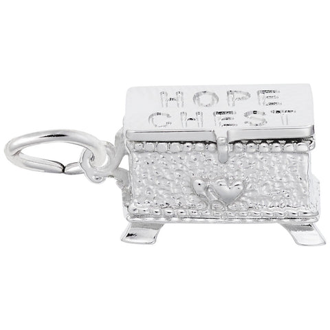 Hope Chest Charm In Sterling Silver