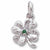 4 Leaf Clover charm in Sterling Silver hide-image