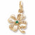 4 Leaf Clover charm in Yellow Gold Plated hide-image