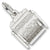 Organ charm in 14K White Gold hide-image