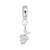 Acorn Charm Dangle Bead In Sterling Silver