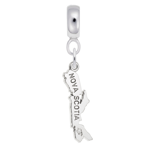 Nova Scotia Charm Dangle Bead In Sterling Silver