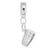 Drum, Bongo Charm Dangle Bead In Sterling Silver