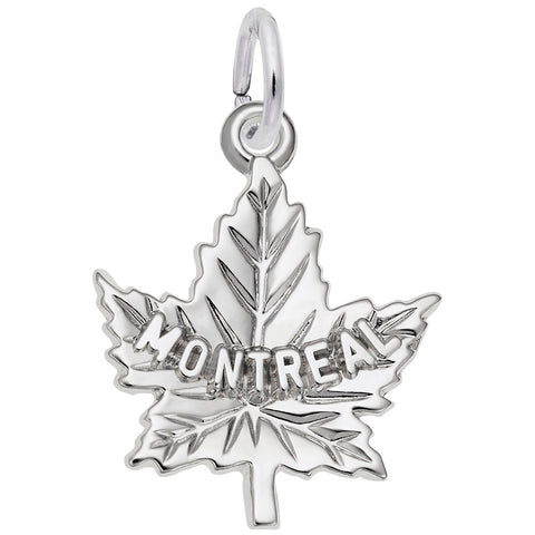 Montreal Charm In Sterling Silver