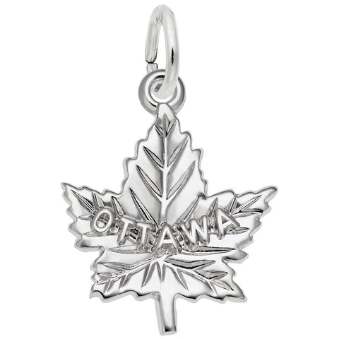 Ottawa Charm In Sterling Silver