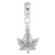 Maple Leaf, Canada charm dangle bead in Sterling Silver hide-image