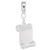 Diploma Charm Dangle Bead In Sterling Silver