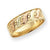 10k Tri-color Black Hills Gold Wedding Band