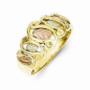 10k Black Hills Gold Womens Ring