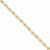 10K Yellow Gold Solid Polished Fancy Bracelet