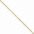 10K Yellow Gold Box Chain