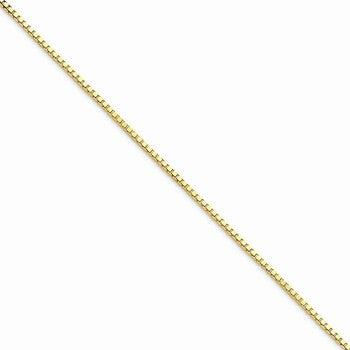 10K Yellow Gold Box Chain