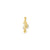 Seahorse Charm in 10k Yellow Gold
