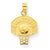 10k Yellow Gold Basketball Charm hide-image
