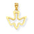 10k Yellow Gold Dove Charm hide-image