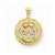 10k Gold Two-tone Angel Pendant, Pendants for Necklace