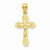 10k Yellow Gold Crucifix pendant, Pendants for Necklace