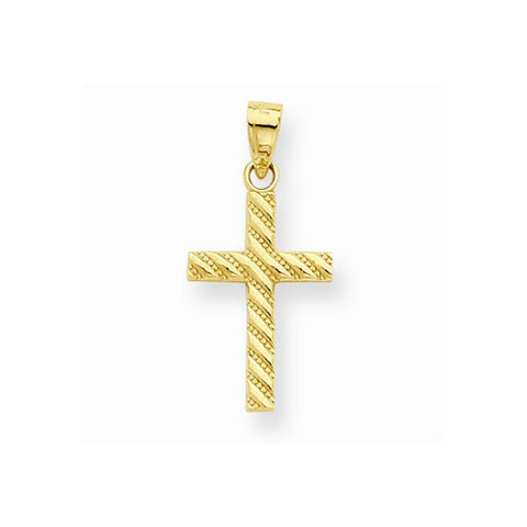 10k Yellow Gold Cross pendant, Beautiful Pendants for Necklace