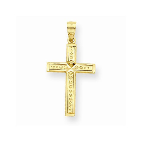 10k Yellow Gold Cross pendant, Lovely Pendants for Necklace