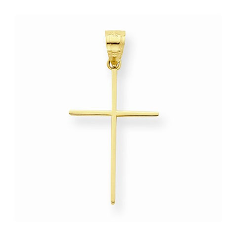 10k Yellow Gold Cross pendant, Alluring Pendants for Necklace