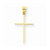 10k Yellow Gold Cross pendant, Alluring Pendants for Necklace
