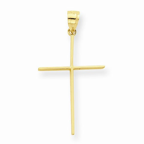 10k Yellow Gold Cross pendant, Appealing Pendants for Necklace