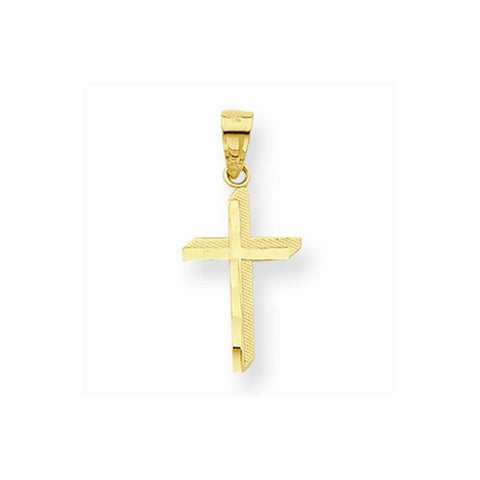 10k Yellow Gold Cross pendant, Fine Pendants for Necklace