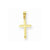 10k Yellow Gold Cross pendant, Fine Pendants for Necklace
