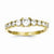 10k Yellow Gold CZ Ring