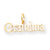 10k Yellow Gold Grandma Charm hide-image