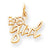 10k Yellow Gold Baby Girl Charm hide-image