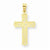 10k Yellow Gold Passion Cross pendant, Alluring Pendants for Necklace