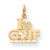 10k Yellow Gold Golf Charm hide-image