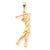10k Yellow Gold GOLF Charm hide-image