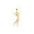 GOLF Charm in 10k Yellow Gold