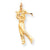 10k Yellow Gold GOLF Charm hide-image