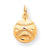 10k Yellow Gold BASEBALL Charm hide-image