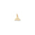 Talking - I Love Music Charm in 10k Yellow Gold
