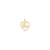 LOVE IN HEART Charm in 10k Yellow Gold