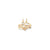 BEST FRIEND BREAK APART Charm in 10k Yellow Gold