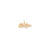 I Love You Charm in 10k Yellow Gold