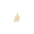 I Love You Charm in 10k Yellow Gold