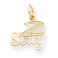 10k Yellow Gold Talking - 2 Sexy Charm hide-image