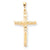 10k Yellow Gold Crucifix Charm hide-image