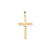 Crucifix Charm in 10k Yellow Gold