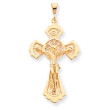 10k Yellow Gold CRUCIFIX Charm hide-image